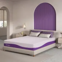 Sersper 10 inch Memory Foam Mattress for Adjustable Beds &ndash; Bamboo Charcoal & Spine Alignment Support