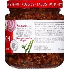 Spice World Kickin' Chili Onion Crunch Cooking & Seasoning Blend - 6oz