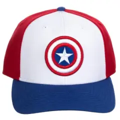 Marvel Captain America Comic Book Superhero Snapback Hat