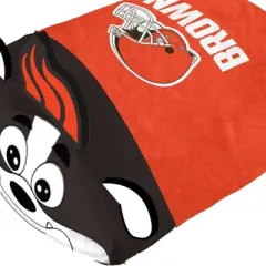 NFL Cleveland Browns Stackable Plushie Mascot Pillow