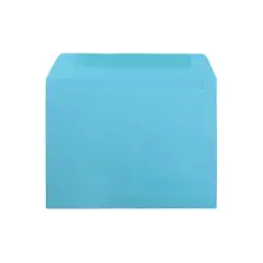 JAM Paper Booklet Envelope 9" x 12" Blue 250/Box (5156774H)