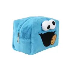 Sesame Street Cookie Monster Blue 8&rdquo; Cosmetic Bag