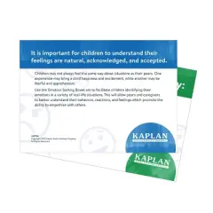 Kaplan Early Learning Emotion Sorting Boxes