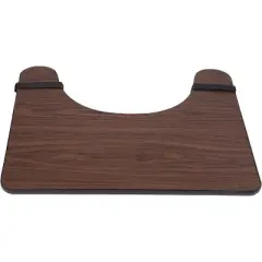DMI Wood Wheelchair Lap Tray, Wheelchair Tray, Removable Wheelchair Tray Table, Wheelchair Table Tray for Seniors, Hardwood, 1 Count
