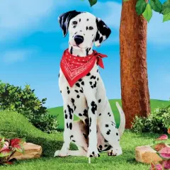 Collections Etc Realistic Dalmatian with Bandana Decorative Garden Stake