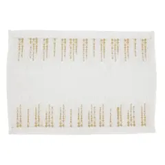 Saro Lifestyle Festive Embroidered Dots Placemat (Set of 4)