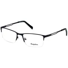 Esquire Semi-Rimless Designer Reading Glasses EQ1515 Navy Blue 55mm CHOOSE POWER