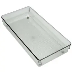 iDesign Linus 2 in. H X 6 in. W X 12 in. D Plastic Drawer Organizer