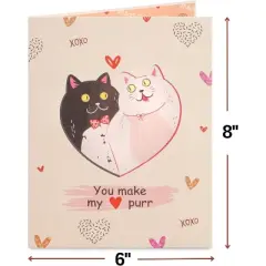 Paper Love 3D Valentines Day Pop Up Card - 8"x6" Frndly
