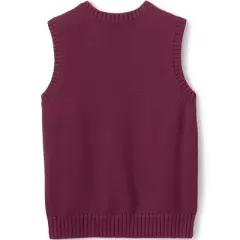 Lands' End School Uniform Kids Cotton Modal Sweater Vest