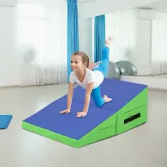 BestMassage Gymnastics Mat Foldable Tumbling Mat for Home Gym Training Exercise