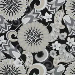 Outdoor/Indoor Sophia Black Wrought Iron Seat Cushion Set of 2 - Pillow Perfect