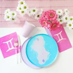 Jollity & Co. - Zodiac Gemini Guest Napkins - Pack of 16 Paper Napkins