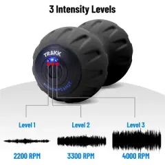 TRAKK Peanut 3-Speed Electric Rechargeable Vibrating Peanut Ball