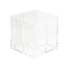 russell+hazel Acrylic Monthly Calendar with Pen Holder Clear