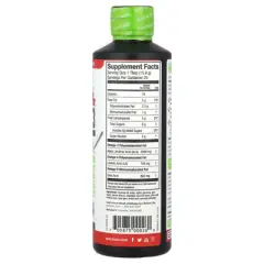Barlean's Seriously Delicious&reg;, Omega-3 From Flax Oil, Strawberry Banana Smoothie, 2,968 mg, 16 oz (454 g)