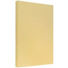 JAM PAPER Legal Parchment 24lb Paper - 8.5 x 14 - Antique Gold Recycled - 100 Sheets/Pack