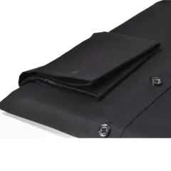 Steven Land Men's French Cuff 100% Cotton Stretch Dress Shirt