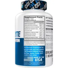 Evlution Nutrition EV Electrolyte - Hydration + Electrolytes - 60 Servings