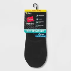 Hanes Premium Performance Women's Lightweight 6+2 Bonus Pack Liner Athletic Socks - 5-9