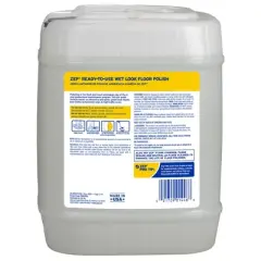 Zep Wet-Look Floor Polish &ndash; Enhances Hard Floor Appearance &ndash; 5 Gallon