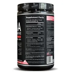 Sascha Fitness  BCAA 4:1:1 with Glutamine, HMB, L-Carnitine, HICA | Watermelon | 12.8 oz