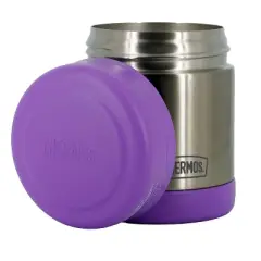 Thermos 10 oz. Vacuum Insulated Stainless Steel Food Jar - Purple/Stainless Steel