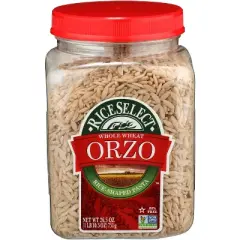 Riceselect Orzo Whole Wheat - Pack of 4 - 26.5 oz