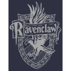 Women's Harry Potter Ravenclaw Line Art Crest T-Shirt
