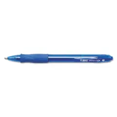 Bic Velocity Retractable Ballpoint Pen Blue Ink 1.6mm Bold Dozen VLGB11BE