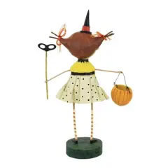 Lori Mitchell 7.0 Inch Flirty Gertie Halloween Figurine , Lightweight Halloween Decor Halloween Cat Mask (1PC)