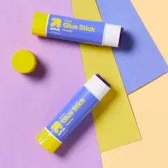 2ct Jumbo Glue Sticks Disappearing Purple - up&up&trade;