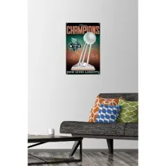 Trends International WNBA New York Liberty - 2024 WNBA Finals Team Logo Unframed Wall Poster Prints