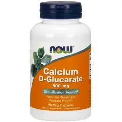 Calcium D-Glucarate 500 mg by Now Foods  -  90 VegCap