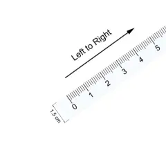 Unique Bargains Metric Self-Adhesive Peel and Stick Waterproof Measuring Rulers