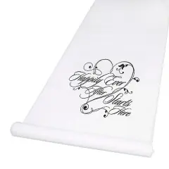 Wedding Aisle Runner White
