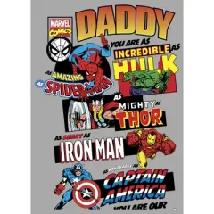 Men's Marvel Ultimate Dad Compilation T-Shirt