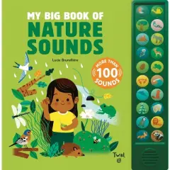 My Big Book of Nature Sounds - (Hardcover)