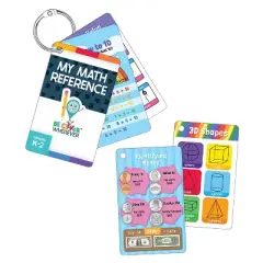 Carson Dellosa Education Be Clever Wherever Things on Rings My Math Reference Manipulative, Grade K-2