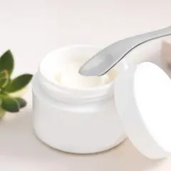 Unique Bargains Hangable Pointed Mouth Mini Makeup Cosmetic Spoon Silver Tone 2 Pcs