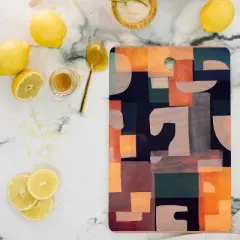 Gaite Geometric Collage 4 Cutting Board - Rectangle