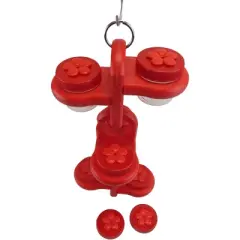 Nectar DOTS Red Link Dots Red On Red (3 Center Pieces) - 12 Ounce