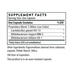 THORNE FloraMend Prime Probiotic - Shelf Stable and Stomach Acid-Resistant* Probiotic Blend - 30 Capsules