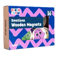 Spark & Wow Emotions Wooden Magnets