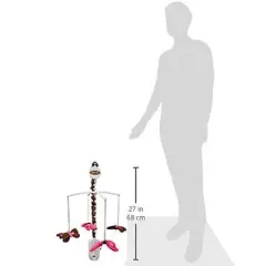 Bacati - Butterflies pink/chocolate Musical Mobile