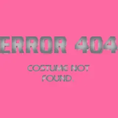 Women's Design By Humans Error 404 Costume not found, Halloween Design By InfaredDesigns Racerback Tank Top