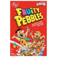 Fruity Pebbles Breakfast Cereal