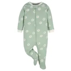 Gerber Baby Girls' Footed Pajamas, 2-Pack