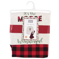 Hudson Baby Mens Unisex Holiday Pajamas, Moose Wonderful Time
