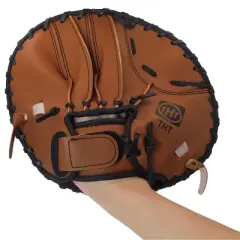 Markwort Two Hands Trainer &ndash; 9" Pancake Glove for Baseball &ndash; Right Hand Thrower